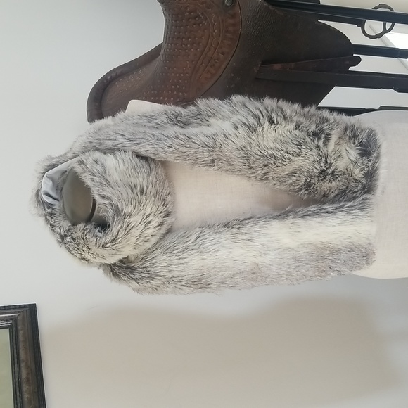 Cejon faux fur scarf wrap - Picture 2 of 4